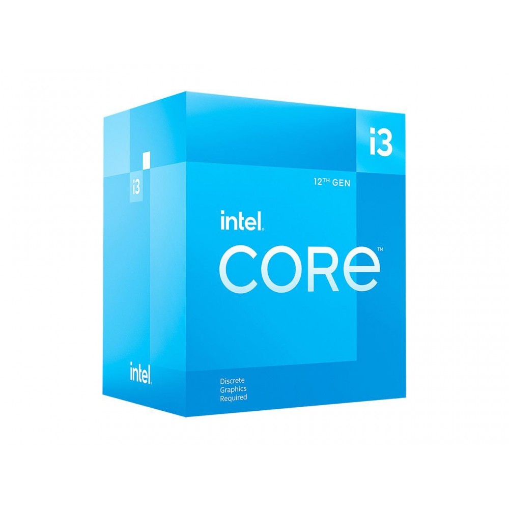 Intel Core i3-12100F (4P) Cores 8-Threads up to 4.3 GHz LGA1700 - BX8071512100F