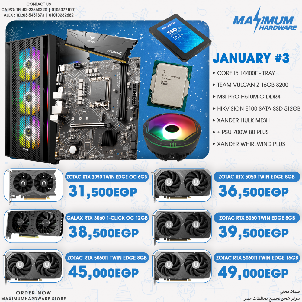 INTEL CORE I5 14400F - Tray (January #3)