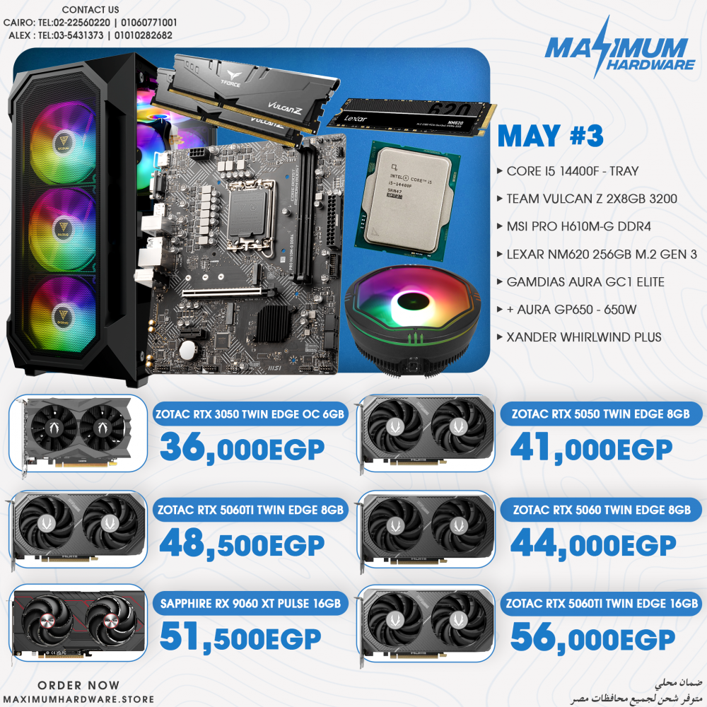 INTEL CORE I5 14400F - Tray (April #3)