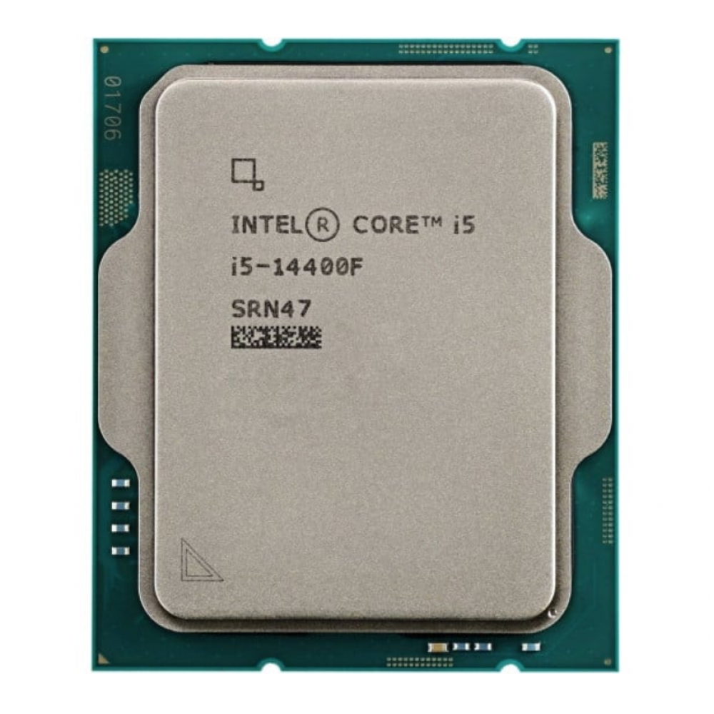 Intel Core i5-14400F (6P) Cores 16-Threads up to 4.7 GHz LGA1700 Tray Without Fan
