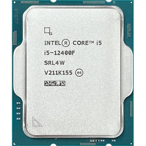 INTEL Core ( I5-12400F / I5-12400 ) 18MB CACHE 4.4GHz LGA1700 Processor