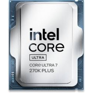 Intel Core Ultra 7 270K Plus- 24 cores (8P + 16E) 24-Threads up to 5.5 GHz LGA 1851 - Tray