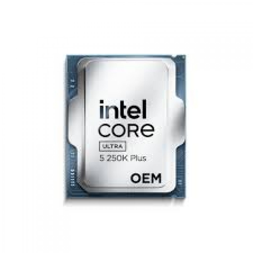 Intel Core Ultra 5 250K Plus - 18 cores (6P + 12E) 18-Threads up to 5.3 GHz LGA 1851 - Tray