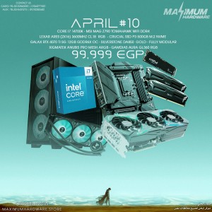 INTEL CORE I7 14700k - RTX 4070 TI (April #10)