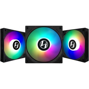 Lian Li ST120 RGB Black 3 Fans With Controller Fan