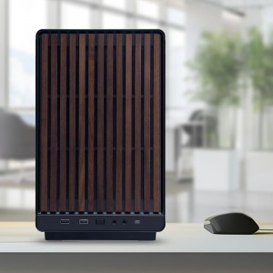 Lian Li DAN A3 Wooden Black Micro Tower Gaming Case