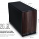 Lian Li DAN A3 Wooden Black Micro Tower Gaming Case