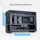 Lian Li DAN A3 Black Micro Tower Gaming Case