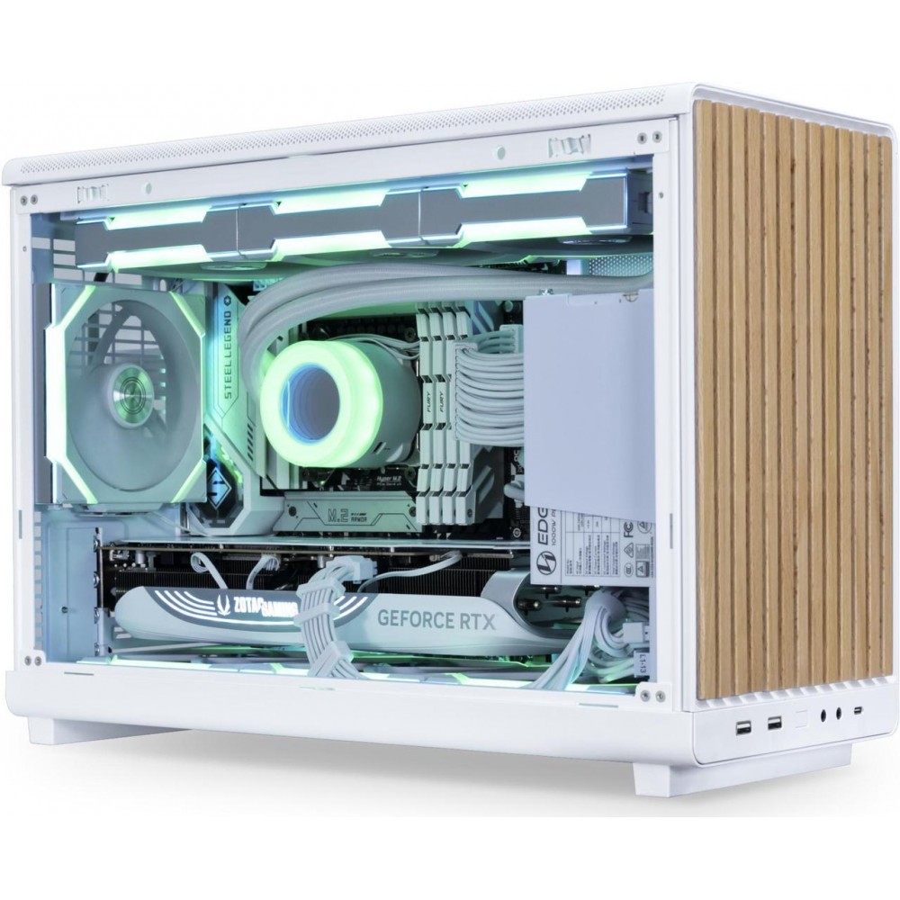 Lian Li DAN A3 Wooden White Micro Tower Gaming Case Lian Li DAN A3 Wooden White Micro Tower Gaming Case