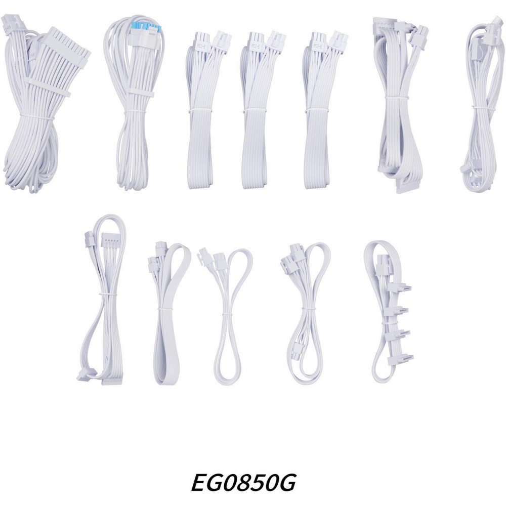 Lian Li Edge Series - 850W - PCI 5 - 80 PLUS GOLD - ATX 3.1 Full Modular White