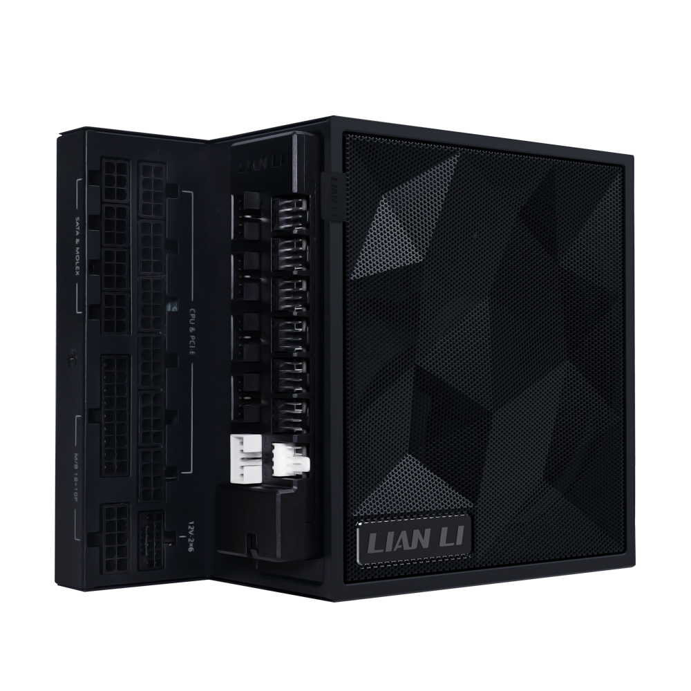 Lian Li Edge Series - 1000W - PCI 5 - 80 PLUS GOLD - ATX 3.1 Full Modular Black