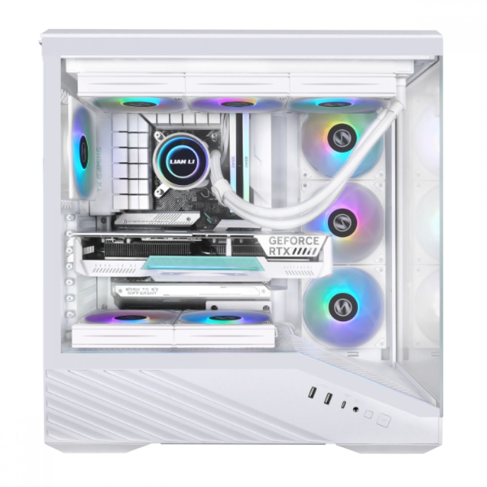 Lian Li VECTOR V100R Mid Tower Gaming Case White