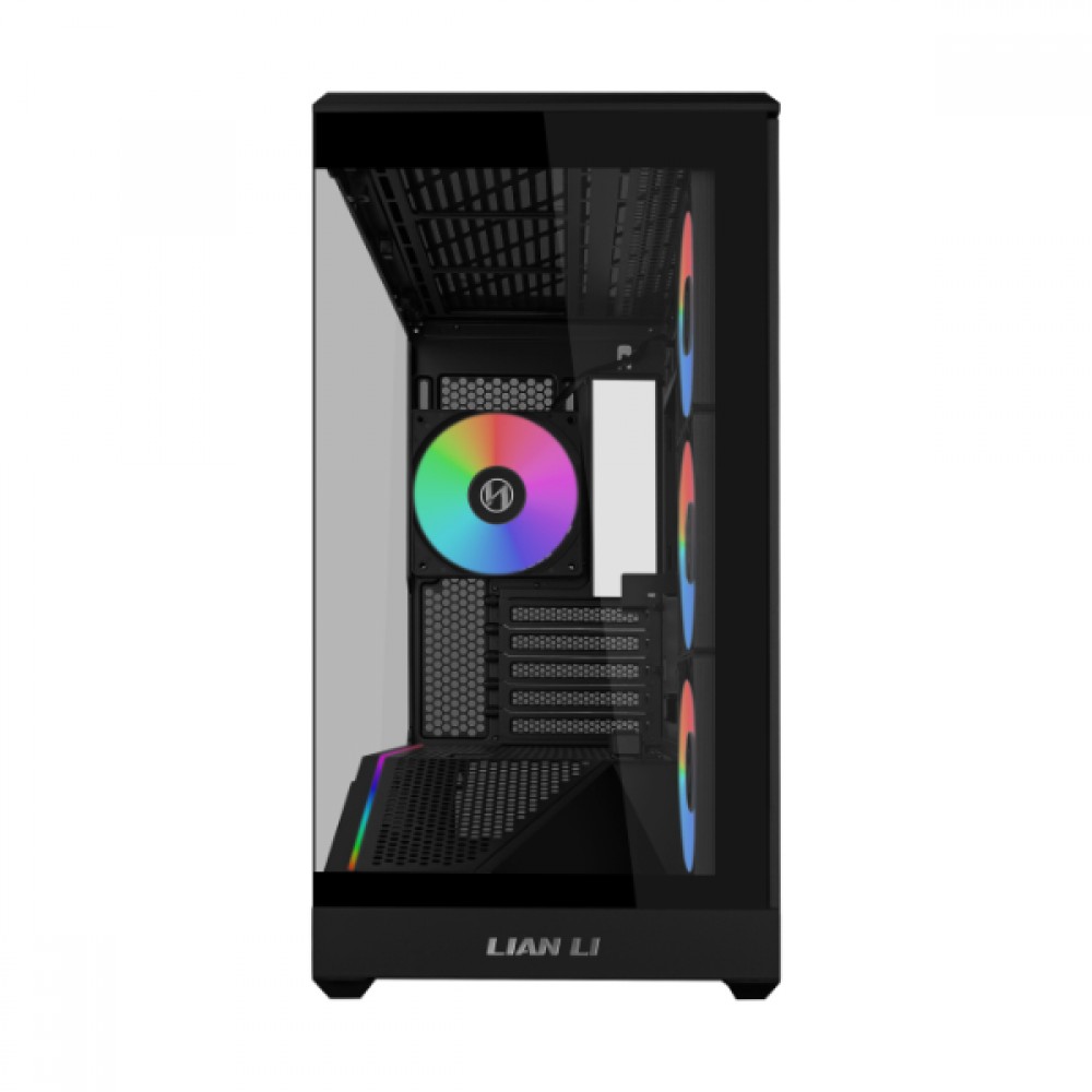 Lian Li VECTOR V100R MINI Micro Tower Gaming Case + SR750 750W 80 Plus Gold ATX 3.1 Black