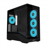 Lian Li VECTOR V100R MINI Micro Tower Gaming Case + SR750 750W 80 Plus Gold ATX 3.1 Black
