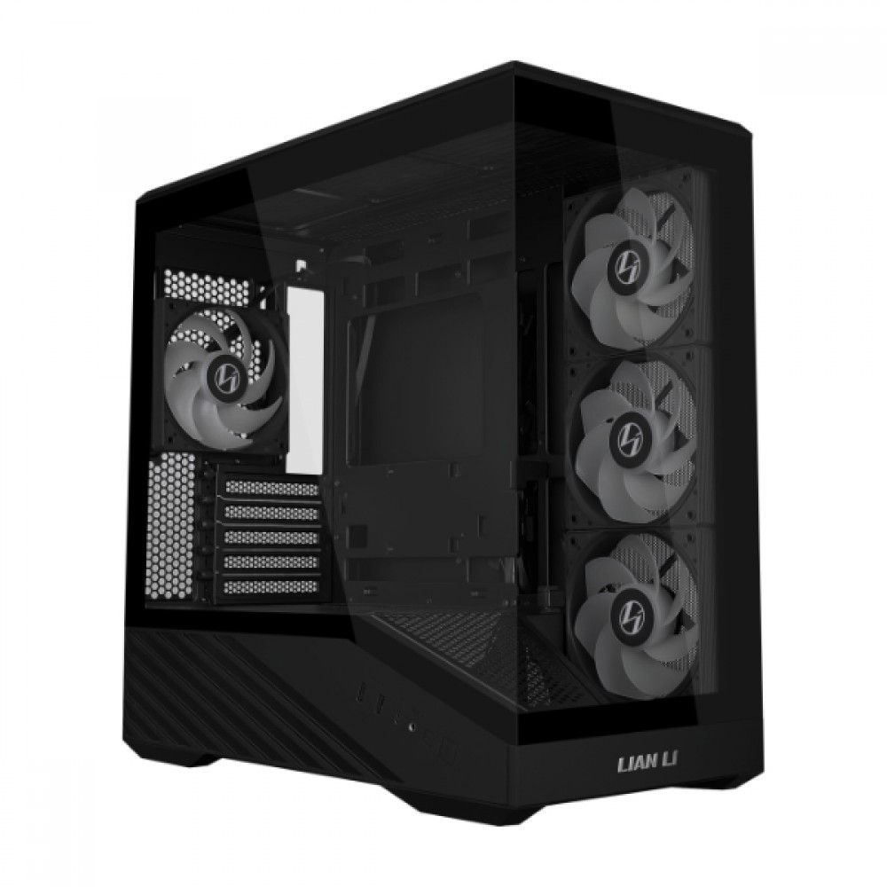Lian Li VECTOR V100R MINI Micro Tower Gaming Case + SR750 750W 80 Plus Gold ATX 3.1 Black