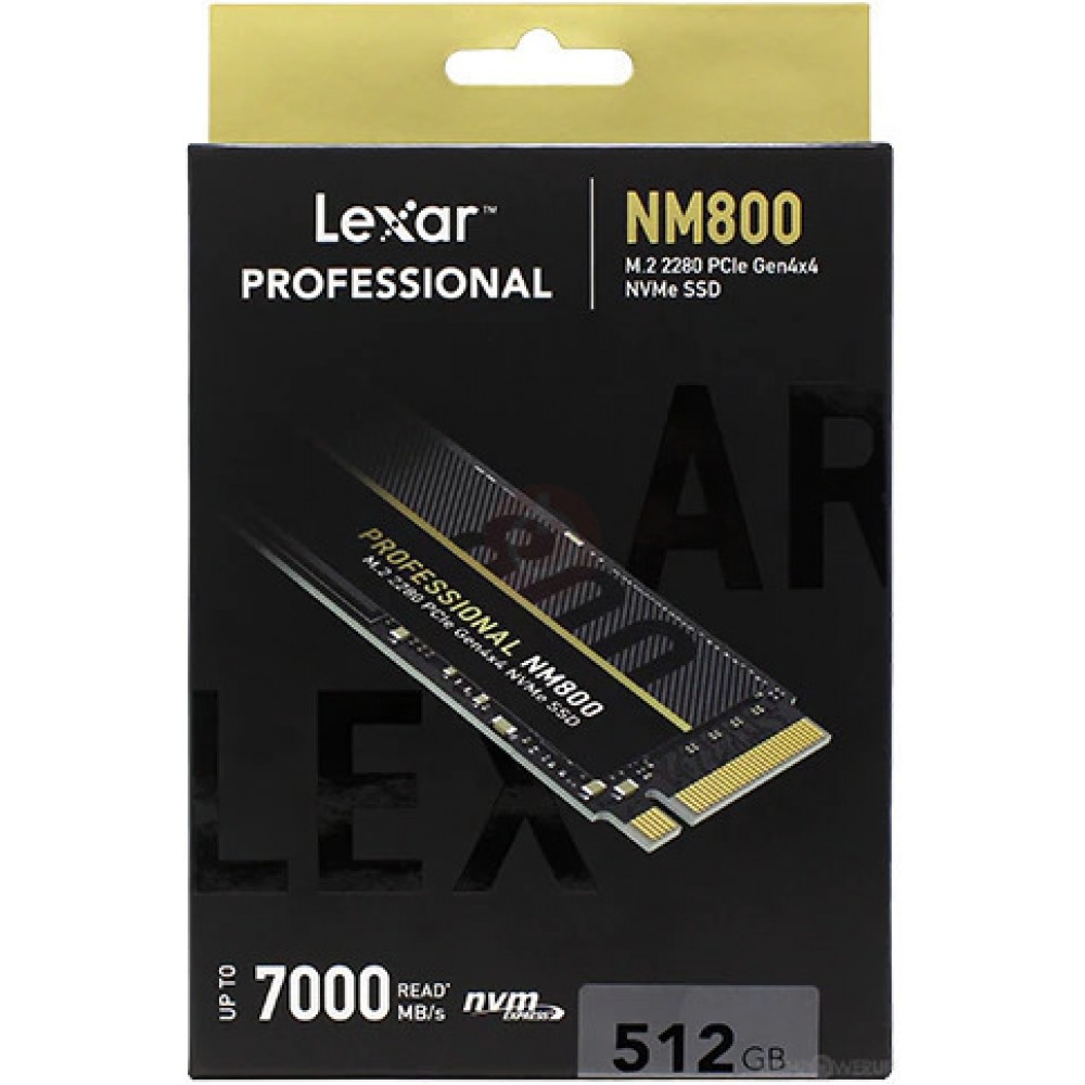 LEXAR PROFESSIONAL NM800 512GB M.2 NVMe PCIe Gen4
