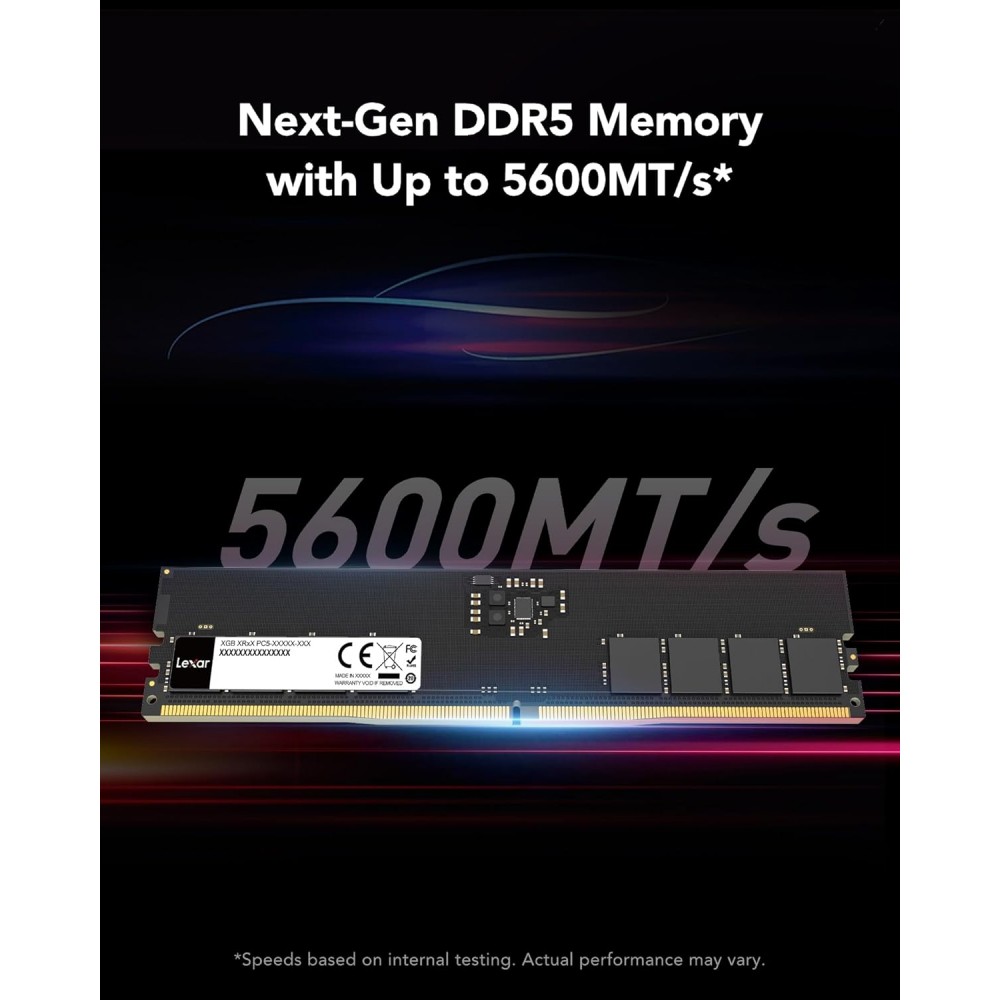 Lexar 16GB (1x16) 5600MHz DDR5