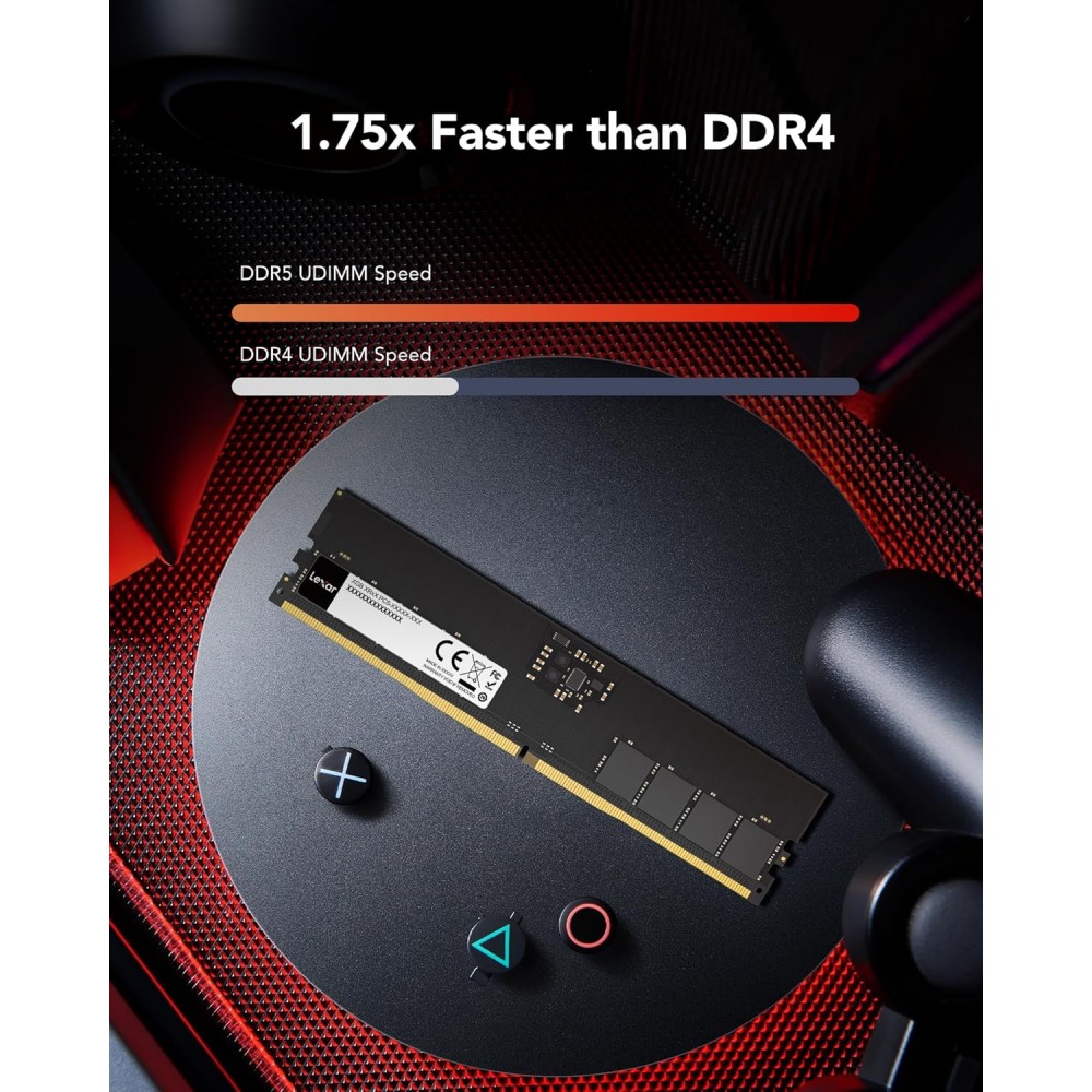 Lexar 16GB (1x16) 5600MHz DDR5