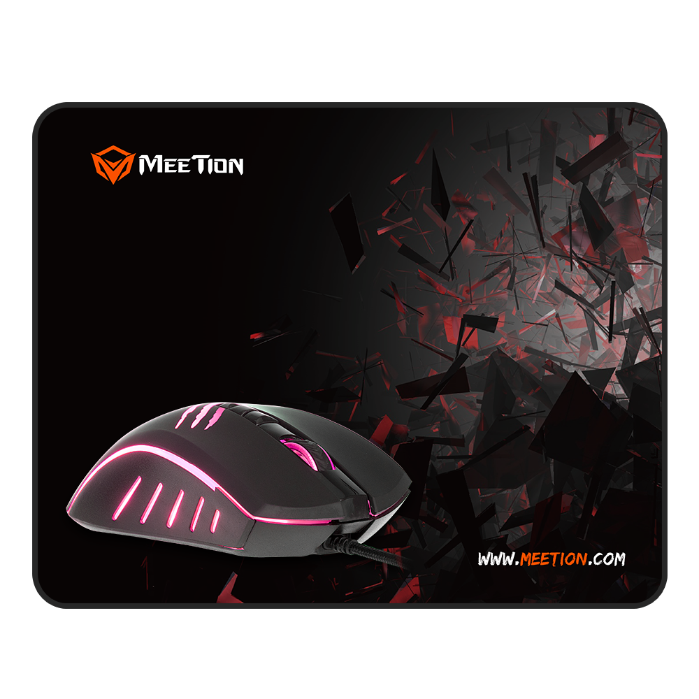 MeeTion MT-C011 Wired Gaming Mouse and Mouse Pad Combo