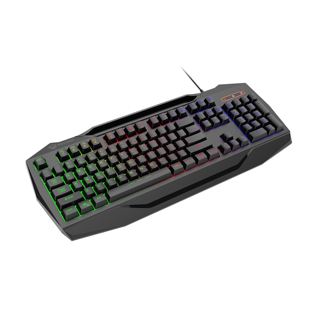 MeeTion MT-C490 4In1 Wired Backlit Gaming Set, Keyboard, Mouse, Mouse Pad, Headset