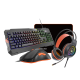 MeeTion MT-C505 4In1 Wired Backlit Gaming Set, Keyboard, Mouse, Mouse Pad, Headset