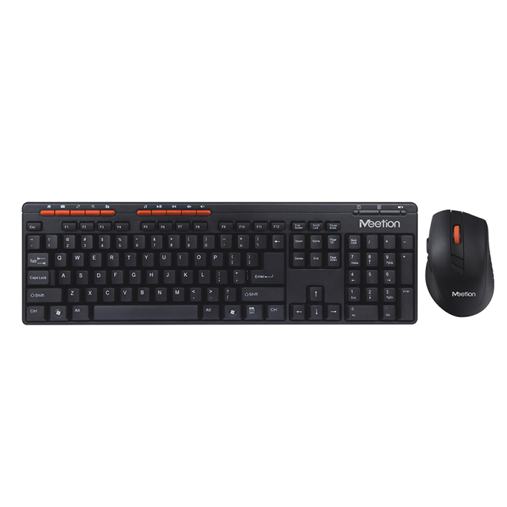 Meetion MT-4100 Wireless Combo Multimedia Mouse & Keyboard