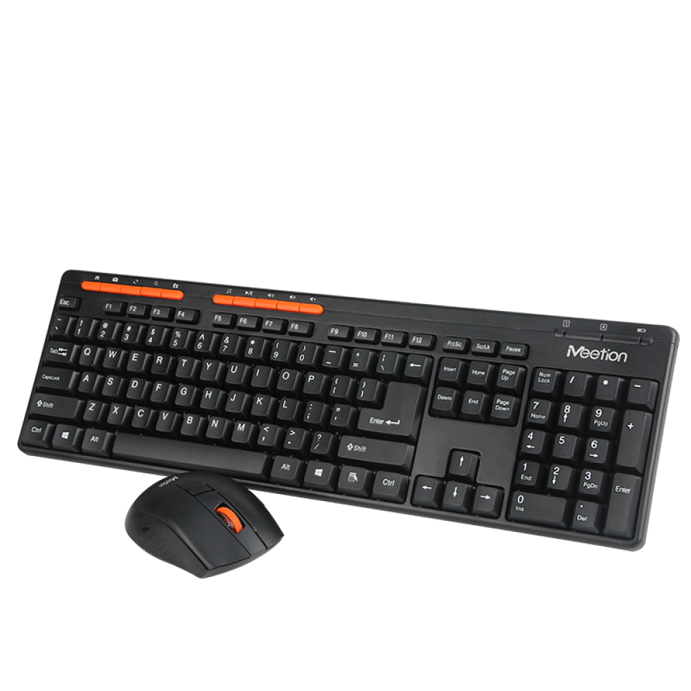 Meetion MT-4100 Wireless Combo Multimedia Mouse & Keyboard