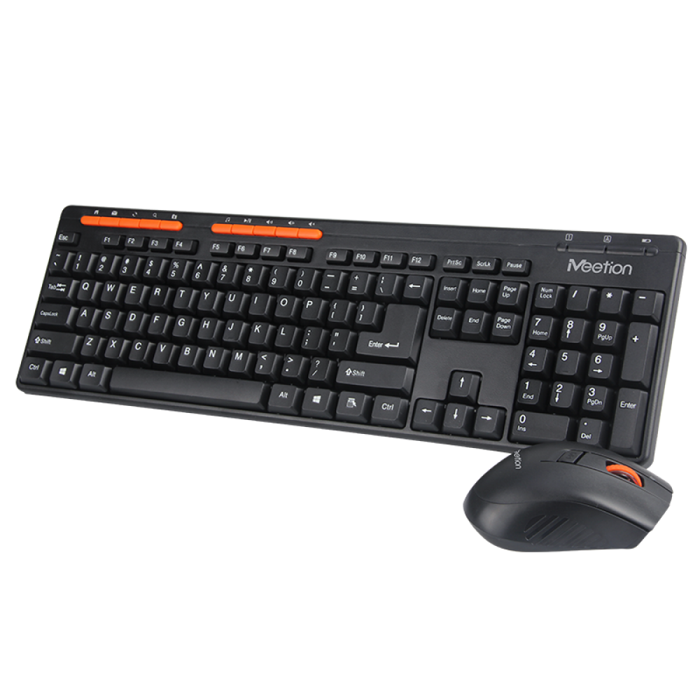Meetion MT-4100 Wireless Combo Multimedia Mouse & Keyboard