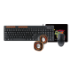 Meetion MT-C105 Keyboard, Mouse and Speaker Combo Pack  + free gift mouse pad