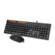 Meetion MT-C105 Keyboard, Mouse and Speaker Combo Pack  + free gift mouse pad