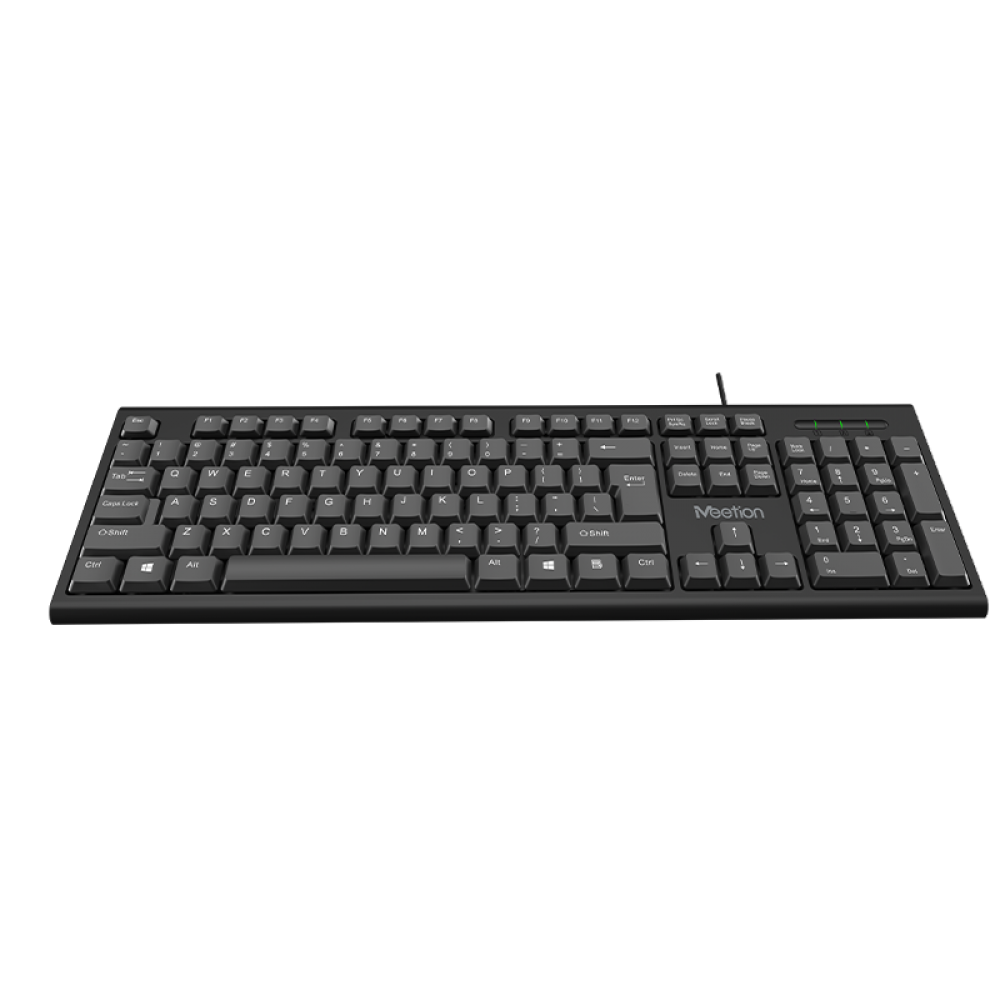 MeeTion MT-K100 USB Standard Wired Keyboard