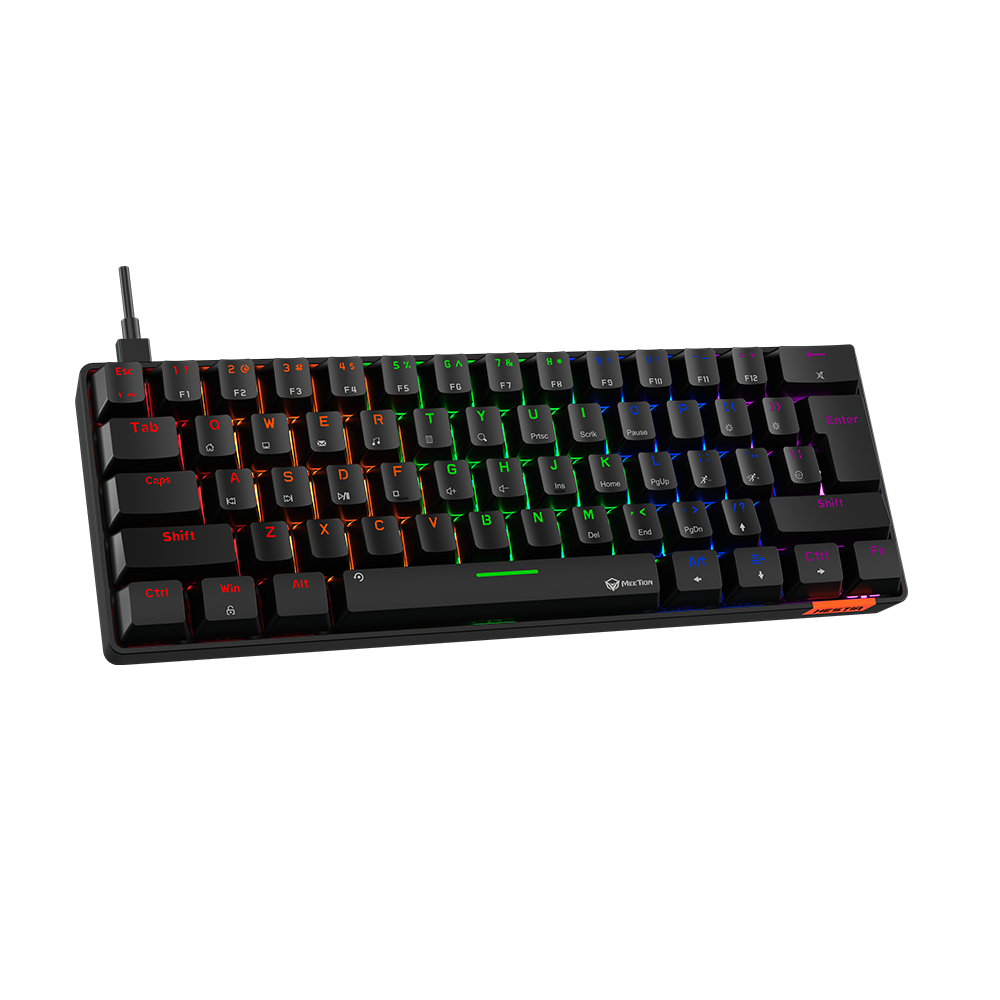 MeeTion MT-MK005 60% Mechanical Gaming Keyboard Black (Blue Switch ) MeeTion MT-MK005 60% Mechanical Gaming Keyboard Black (Blue Switch )