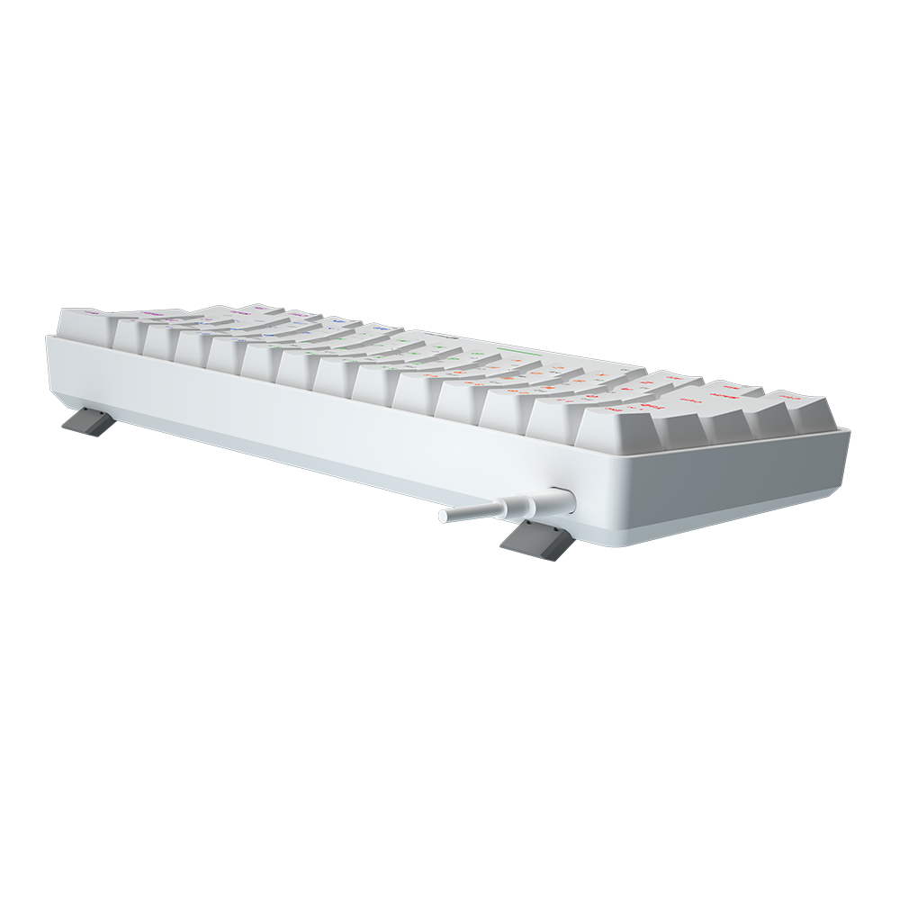 MeeTion MT-MK005 60% Mechanical Gaming Keyboard White (Blue Switch ) MeeTion MT-MK005 60% Mechanical Gaming Keyboard White (Blue Switch )