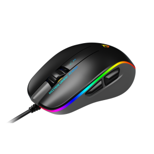 MeeTion  MT-GM23 2023 RGB Circulation Backlight Wired Gaming Mouse (Black)