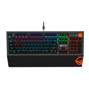 MeeTion MT-MK500 Colorful Adjustable Rainbow Backlight (Blue Switch )