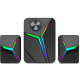 MEETION MT-SP2111 PRO 2.1 RGB Gaming  Desktop Bluetooth Speakers