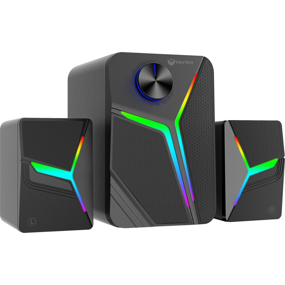 MEETION MT-SP2111 PRO 2.1 RGB Gaming  Desktop Bluetooth Speakers