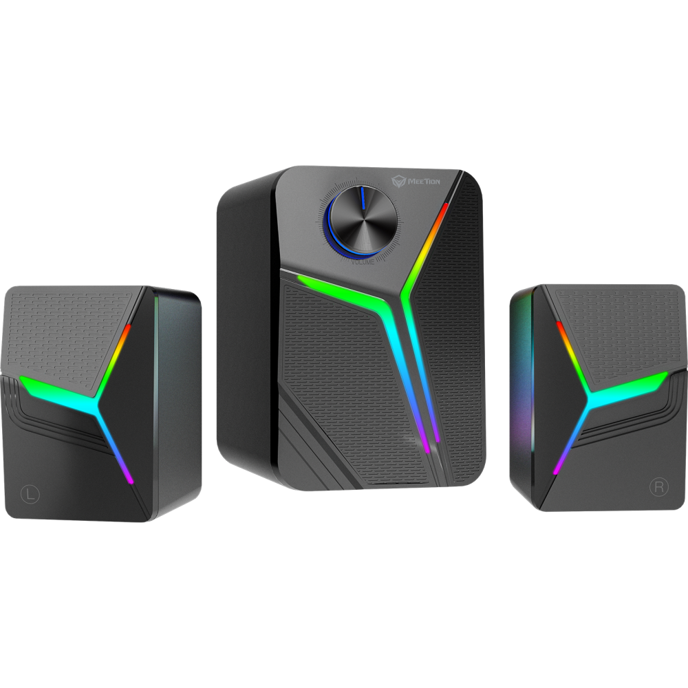 MEETION MT-SP2111 PRO 2.1 RGB Gaming  Desktop Bluetooth Speakers