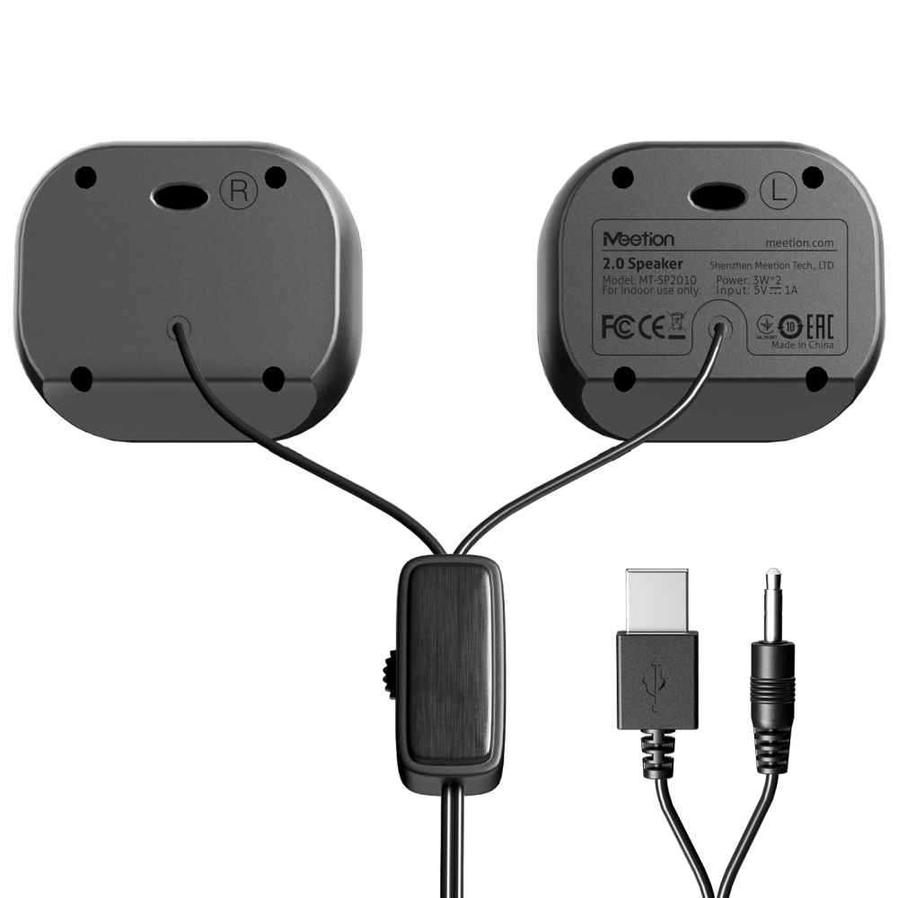 MEETION MT-SP2010 Stereo Desktop Speakers MEETION MT-SP2010 Stereo Desktop Speakers