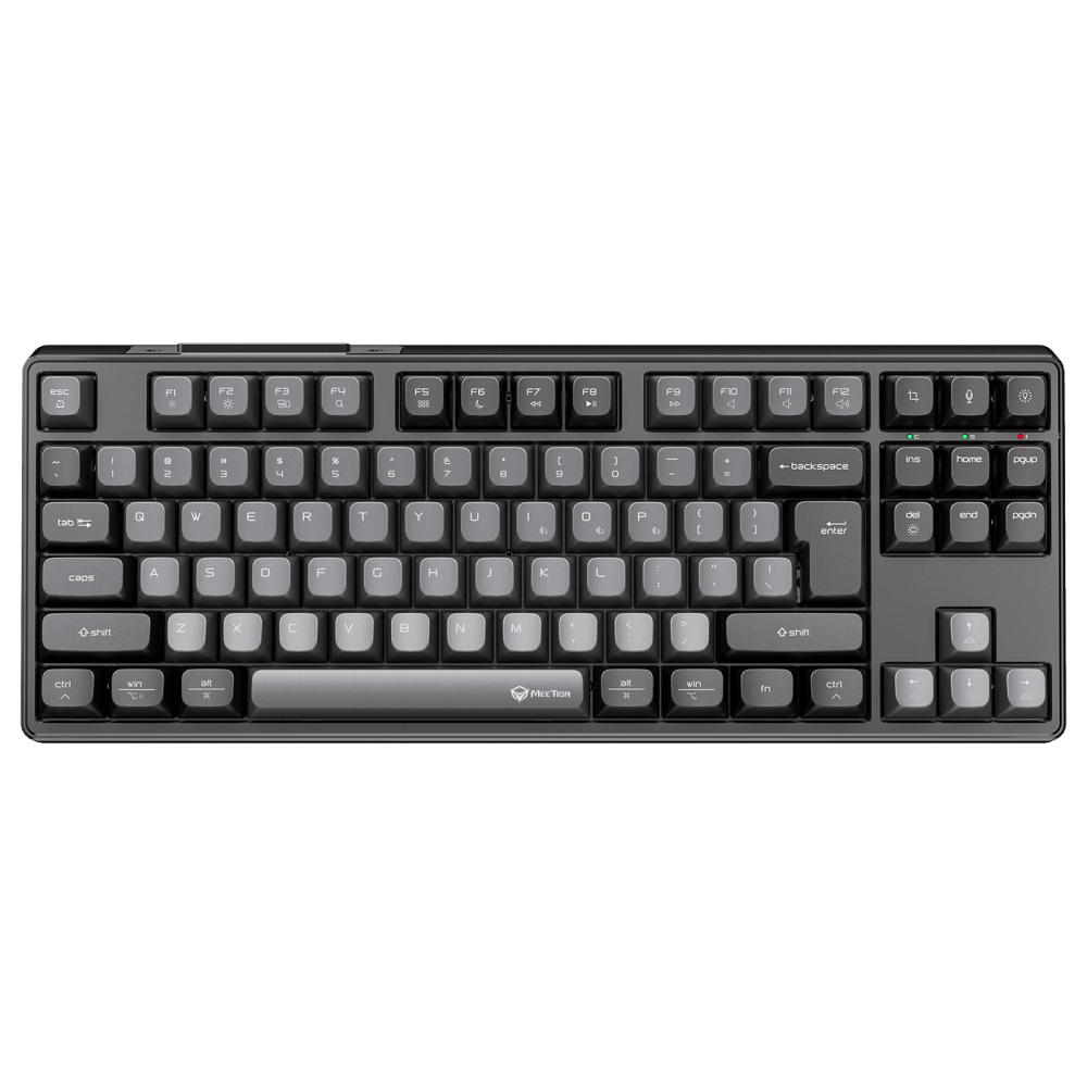Meetion MT-MK14 TKL RGB Hot-Swappable 3-Mode Mechanical Keyboard – Wireless, Bluetooth & Rechargeable Meetion MT-MK14 TKL RGB Hot-Swappable 3-Mode Mechanical Keyboard – Wireless, Bluetooth & Rechargeable
