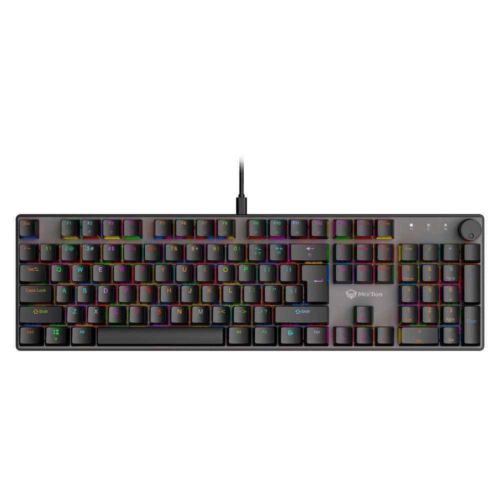 MeeTion MT-MK009 PRO Hot-swap Mechanical Gaming Keyboard (Red Switch )