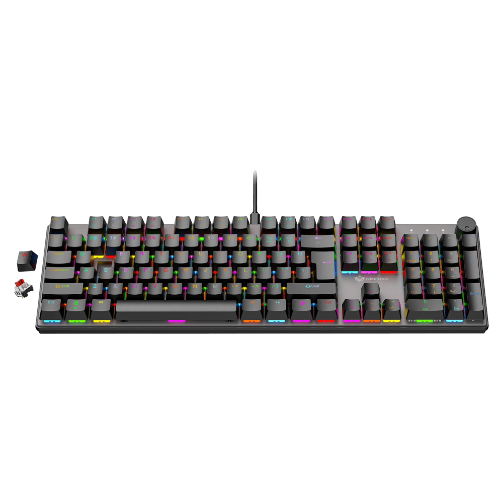 MeeTion MT-MK009 PRO Hot-swap Mechanical Gaming Keyboard (Red Switch )