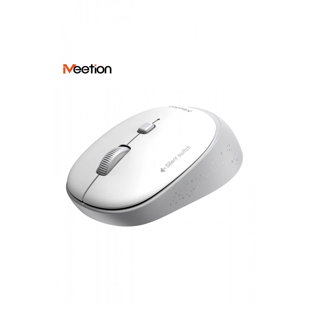 MeeTion MT-R571 2.4g Wireless Office Mouse White