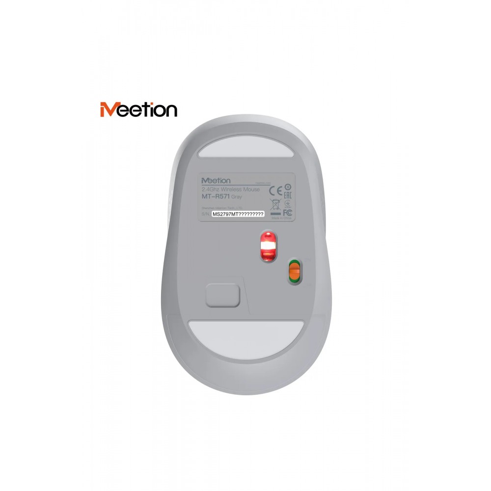 MeeTion MT-R571 2.4g Wireless Office Mouse White