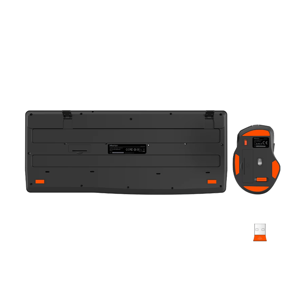 MeeTion MT-C4130 Wireless Ergonomic Keyboard & Mouse Combo