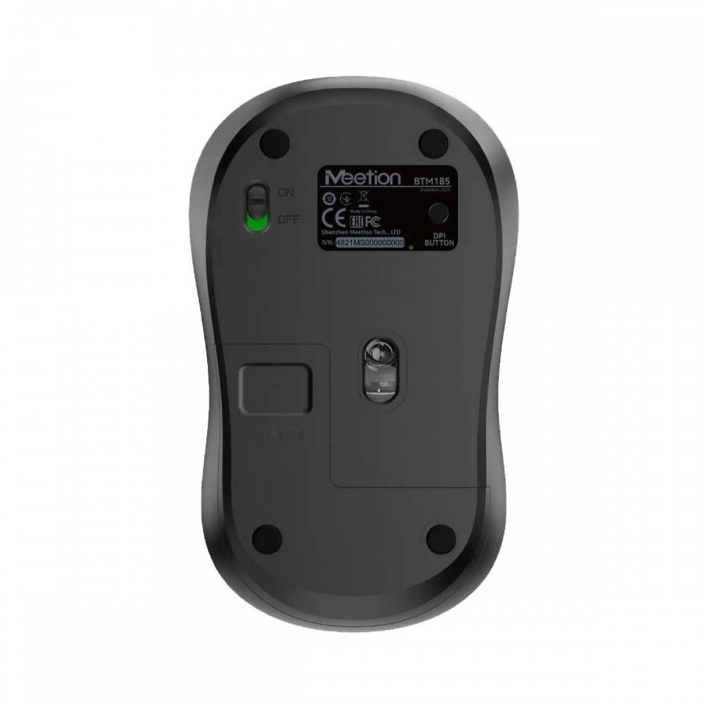 Meetion BTM185 Wireless & Bluetooth Dual Mode Mouse – Silent, Rechargeable & Ergonomic