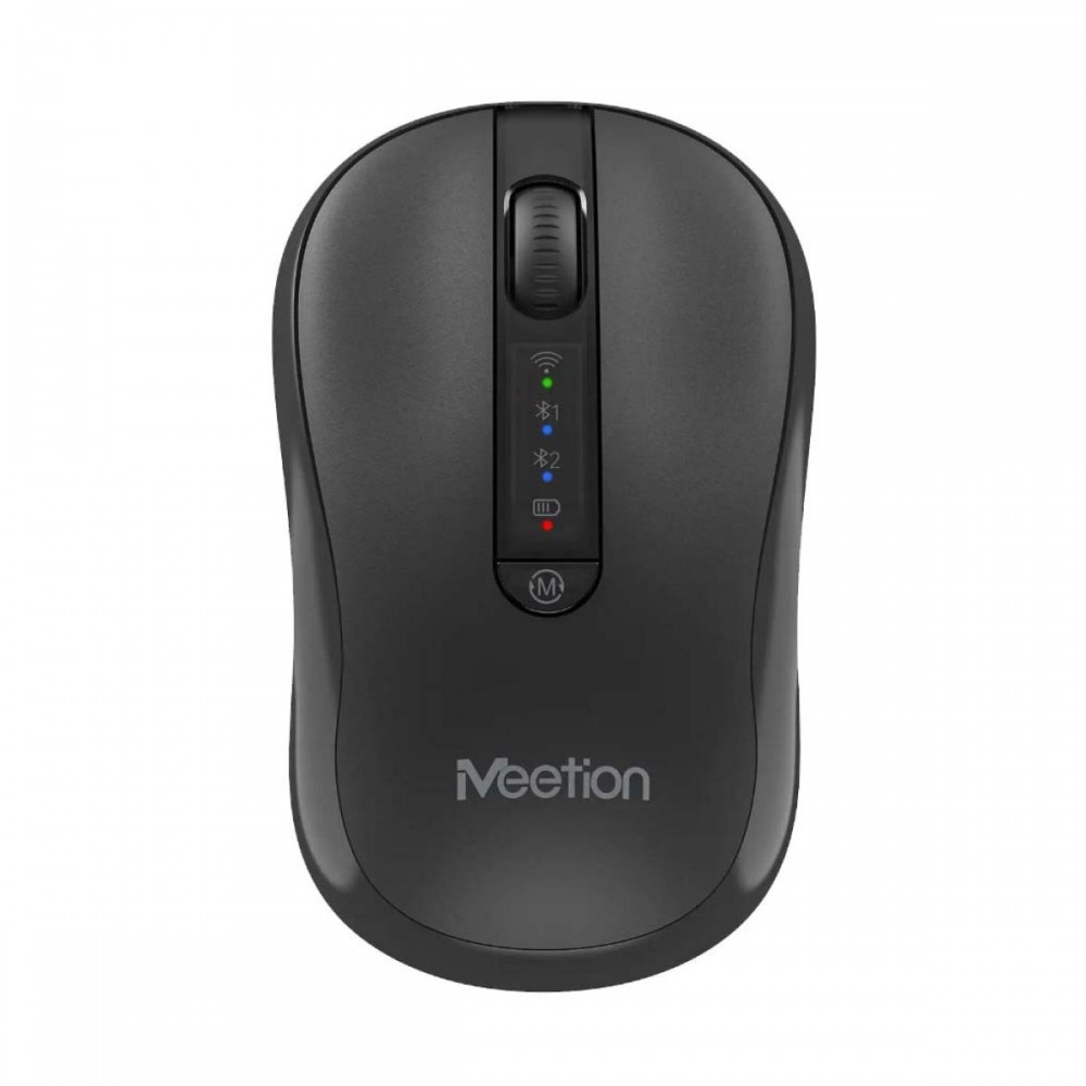 Meetion BTM185 Wireless & Bluetooth Dual Mode Mouse – Silent, Rechargeable & Ergonomic
