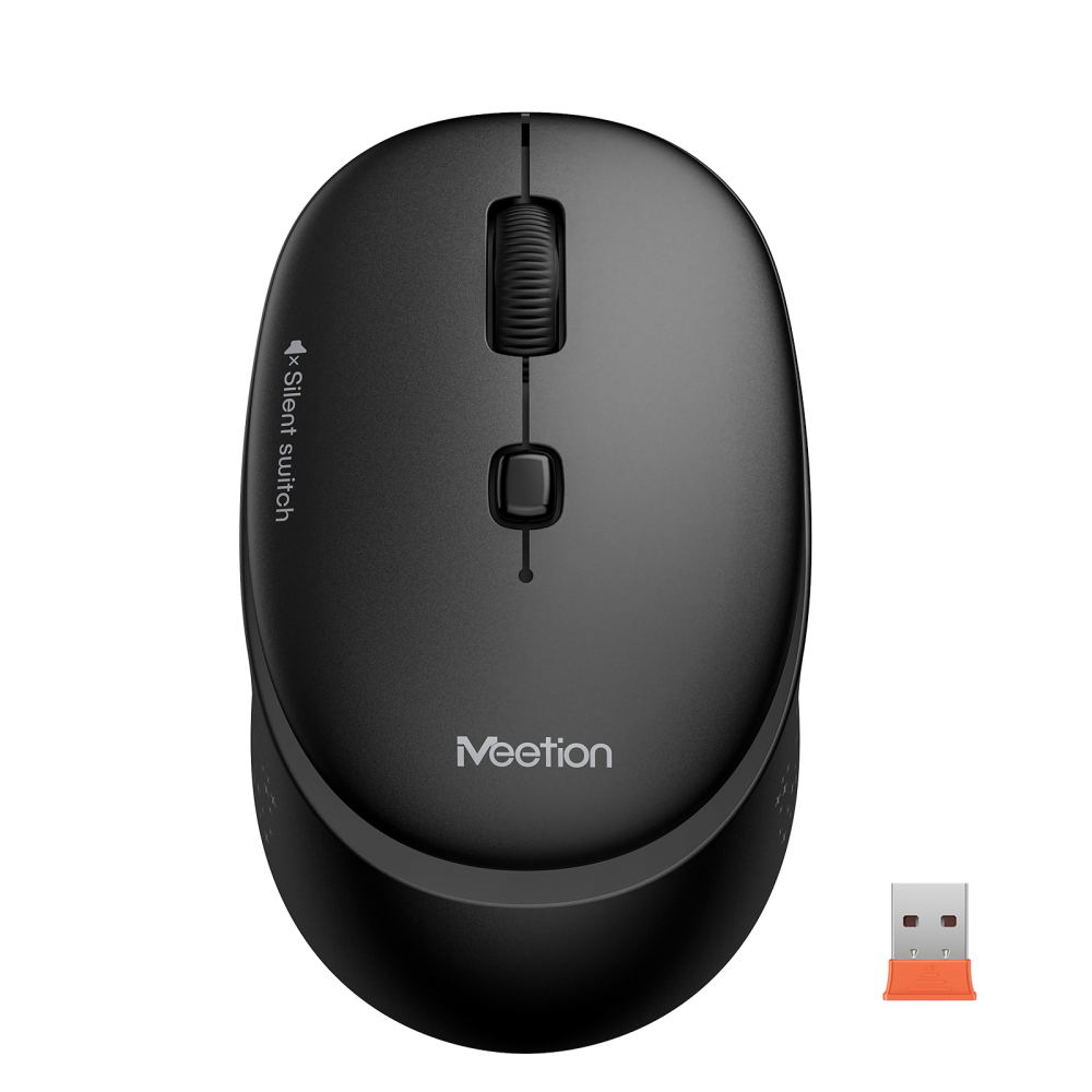 MeeTion MT-R571 2.4g Wireless Office Mouse Black