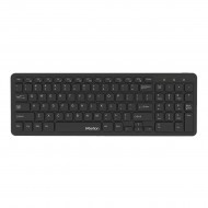 MeeTion MT-WK410 Wireless Ultra Thin Chocolate Keyboard