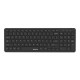 MeeTion MT-WK410 Wireless Ultra Thin Chocolate Keyboard